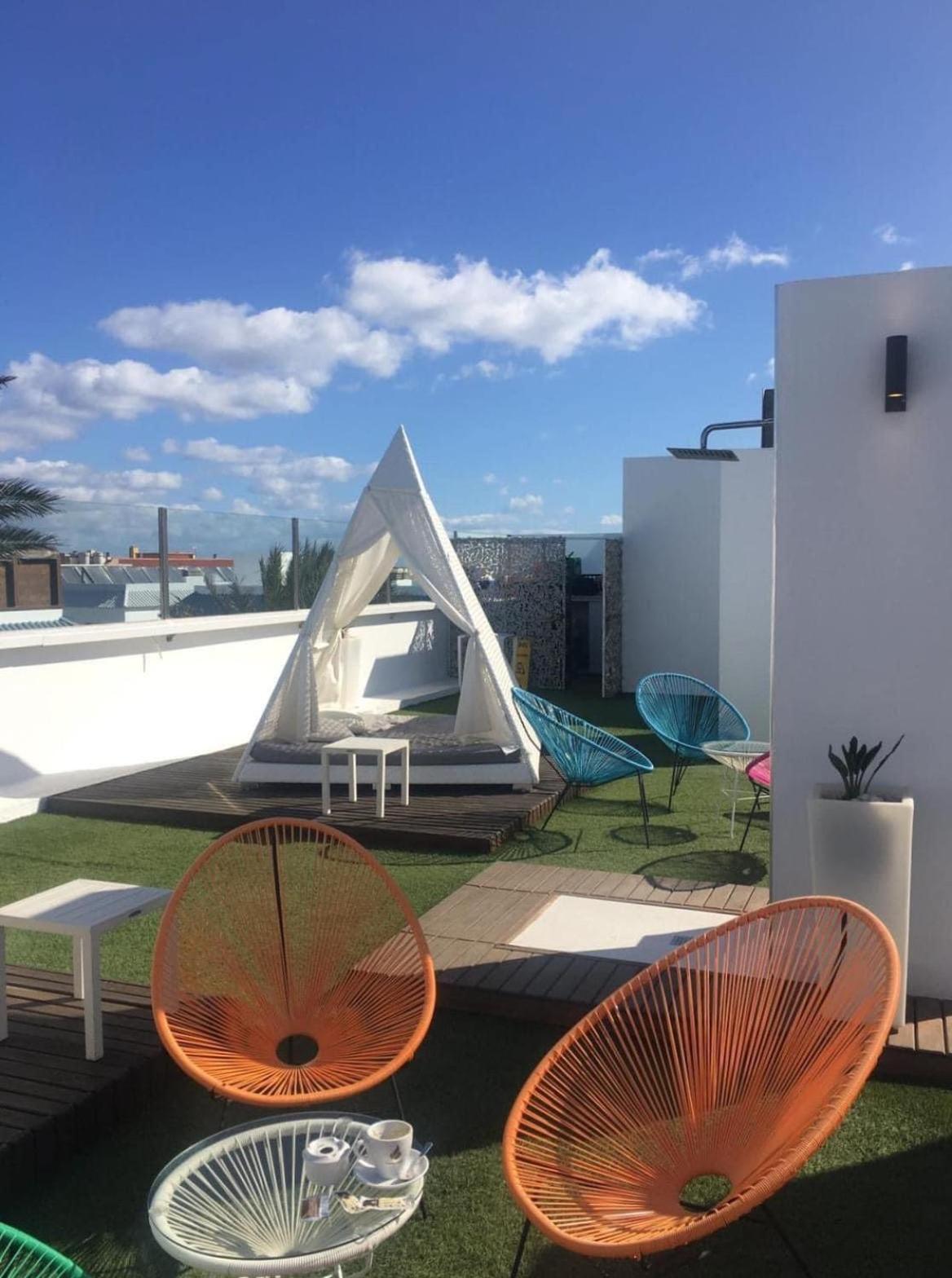 Corralejo Bristol Terrace Apartment Con Giardino Privato Esterno Exterior foto